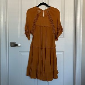 Burnt Orange Dress
